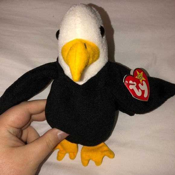 baldy beanie baby rare